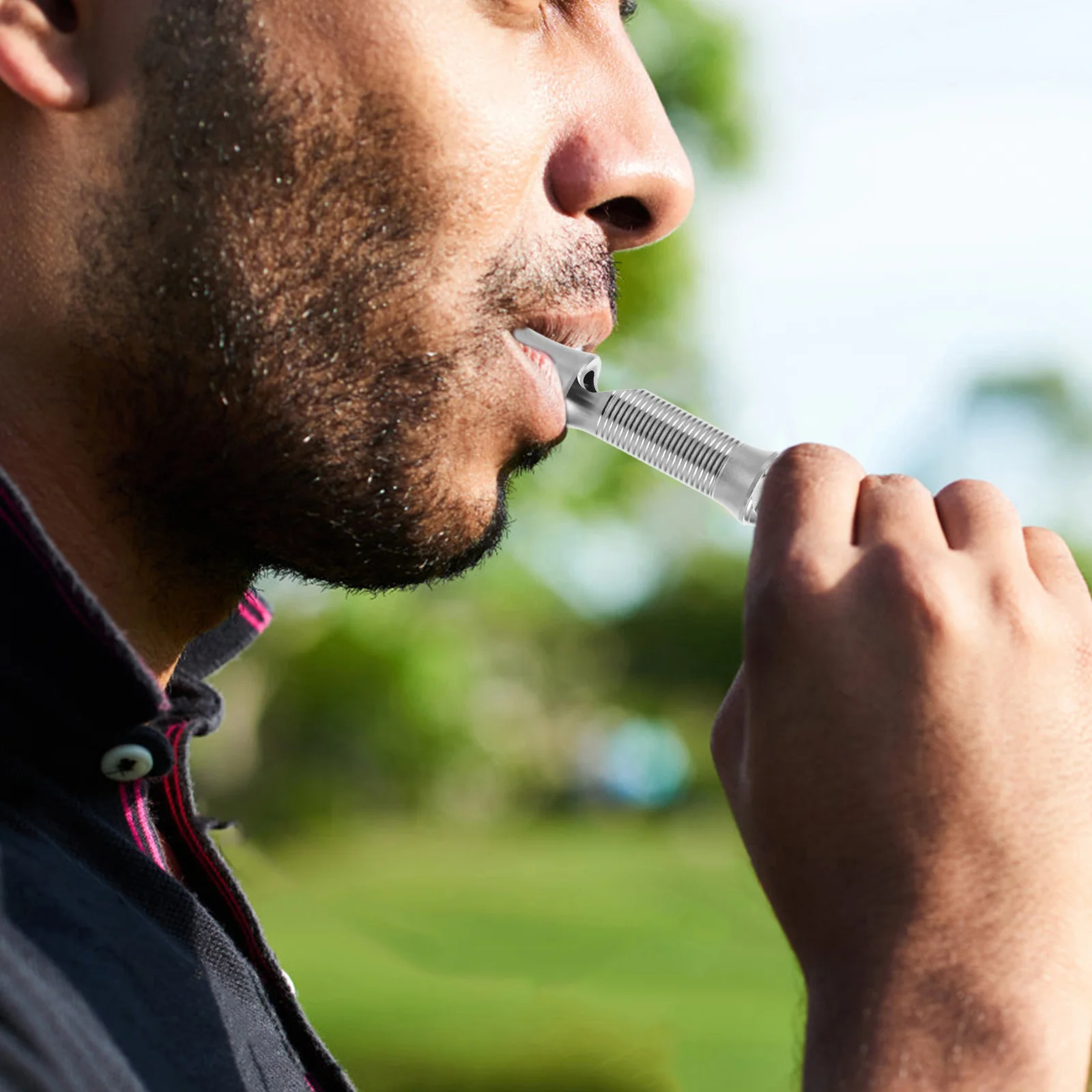 Свисток из нержавеющей стали для экстренных пеших прогулок безопасная