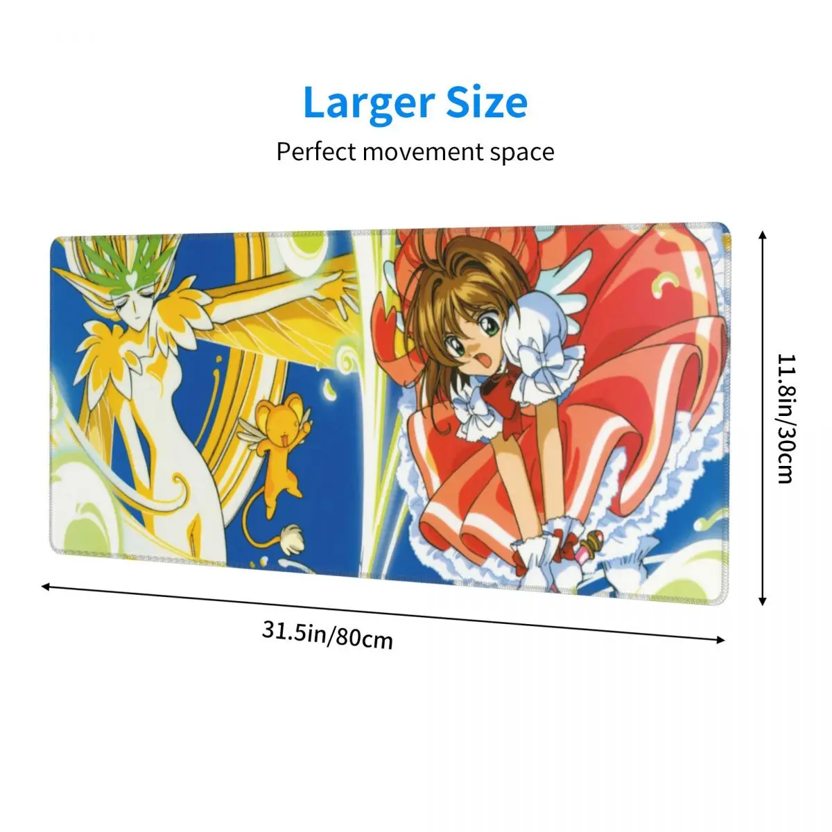 Большой коврик для мыши игры в Сакуру компьютерный офиса и ноутбука Maiya с аниме
