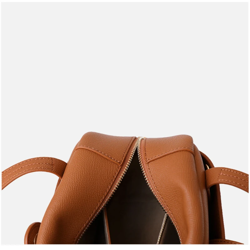 Cowhide Square Bags for Women Luxury Design Handbag Fashion Doctor Pillow Bag Large Capacity Shoulder Crossbody Bag Real Leather