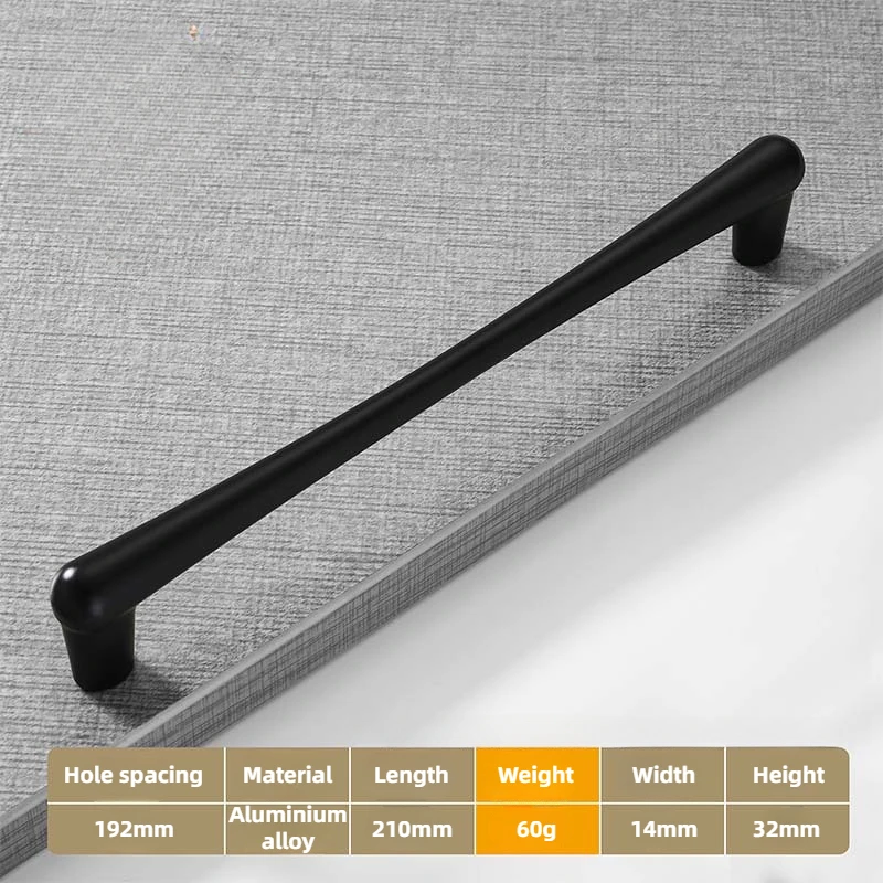 

Ручки MARUAT для шкафов и ящиков, алюминиевые, золотые, матовые черные, 96-192 мм