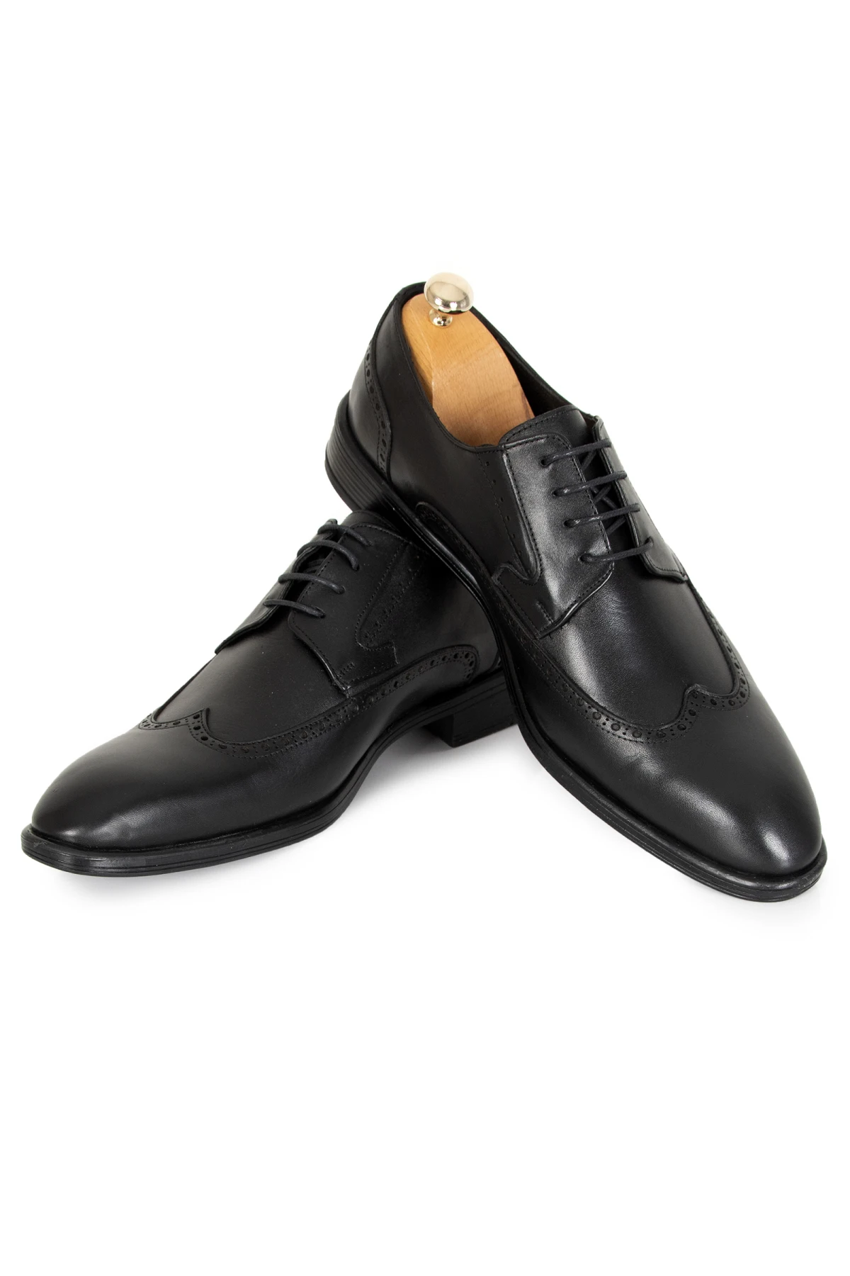 

DeepSEA Fronting Motif Lace-Up Classic Leather Male Shoes 2206481