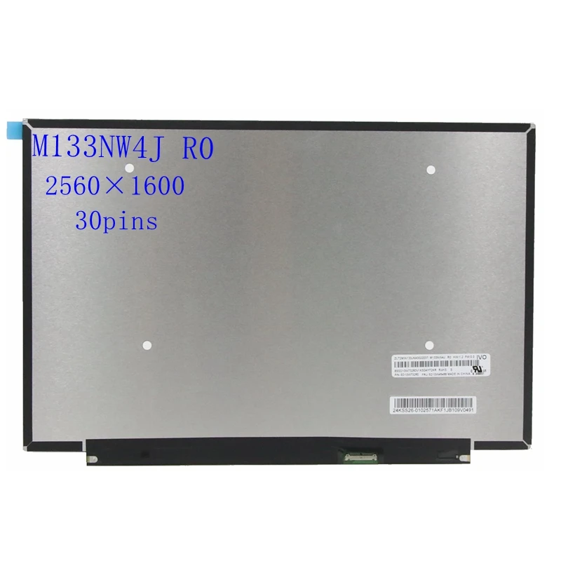 

13.3" laptop lcd screen M133NW4J R0 N133GCA-GQ1 For Lenovo ThinkBook 13s G2 ITL ARE QHD 2560×1600 40pins edp FRU: 5D10W46488