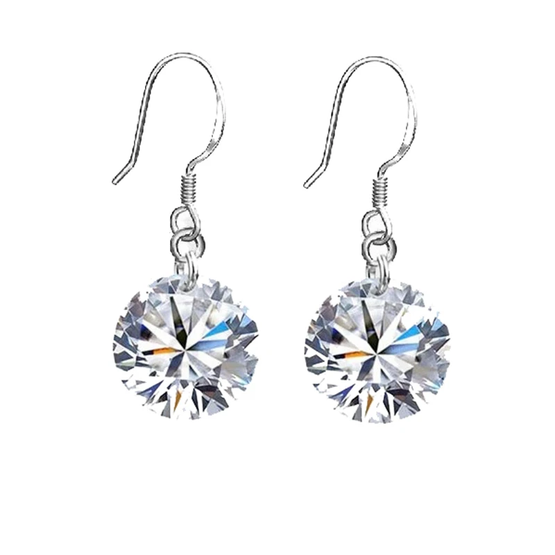 Дешевые Продажи! Модные женские серьги-Крючки из стерлингового серебра 925 пробы 10