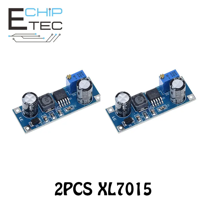 

Free shipping 2PCS XL7015 DC-DC Dc converter Step-down module 5V-80V Wide voltage input 7005A LM2596