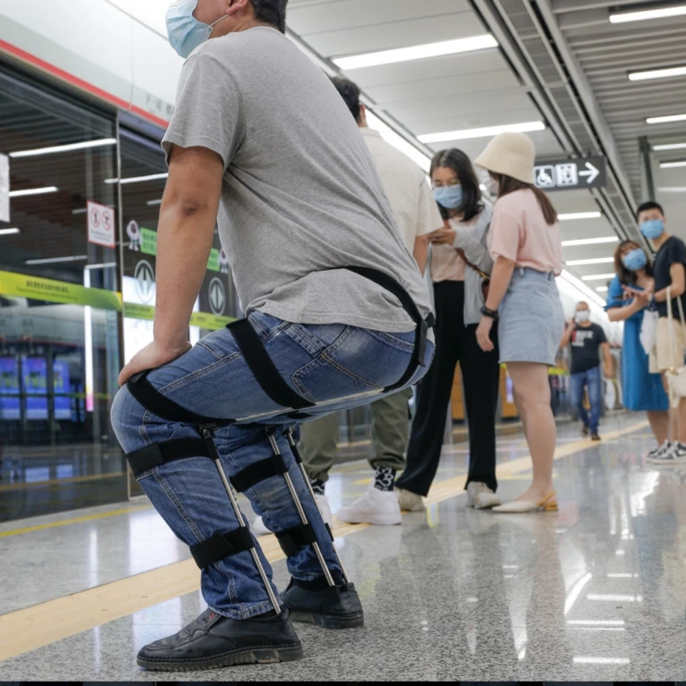 

Tiktok Portable Invisible Seat Wearable Folding Stool Folding Chair Subway Maza Fishing Portable Seat