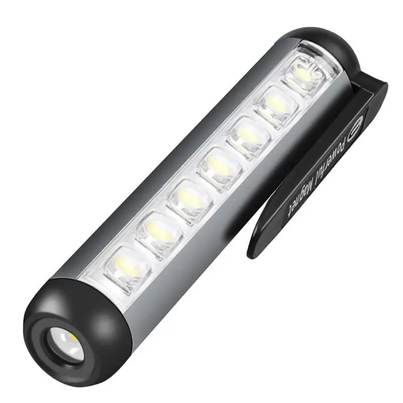 

Magnetic Flashlight Super Brightt Mini Portable Flashlight Camping Light Waterproof Magnetic Pocket Flashlight Pen For Fishing