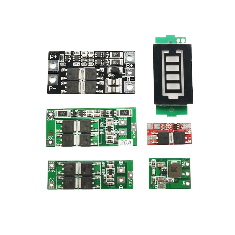 

Wholesale 3.2V 3.7V 7.4V 8.4V 2S BMS 1.2A/1.3A 10A 15A 20A 18650 Lipo/Lifepo4/Lithium Battery protection board