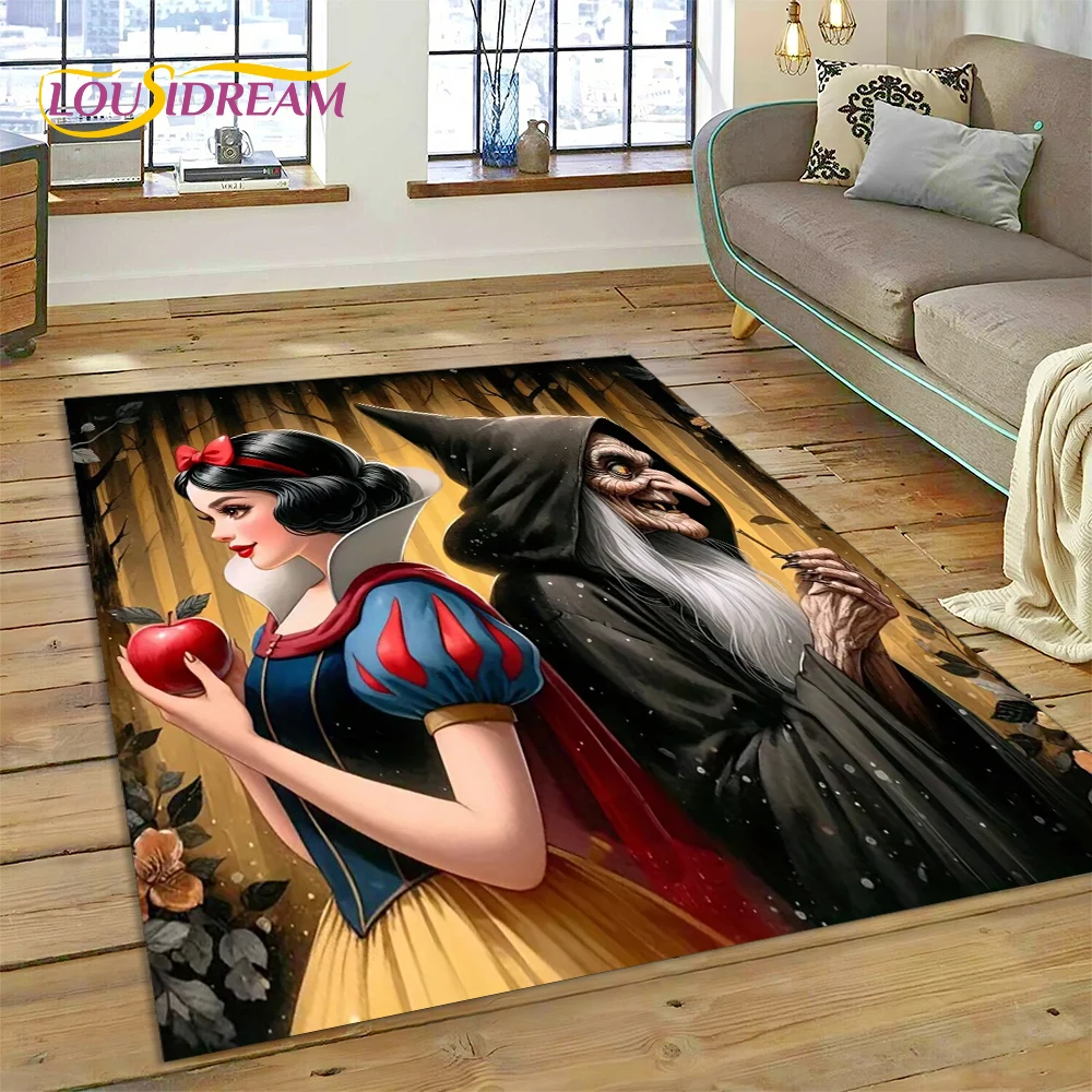 Ковер Белоснежки принцессы с героями мультфильмов для девочек ковер дома