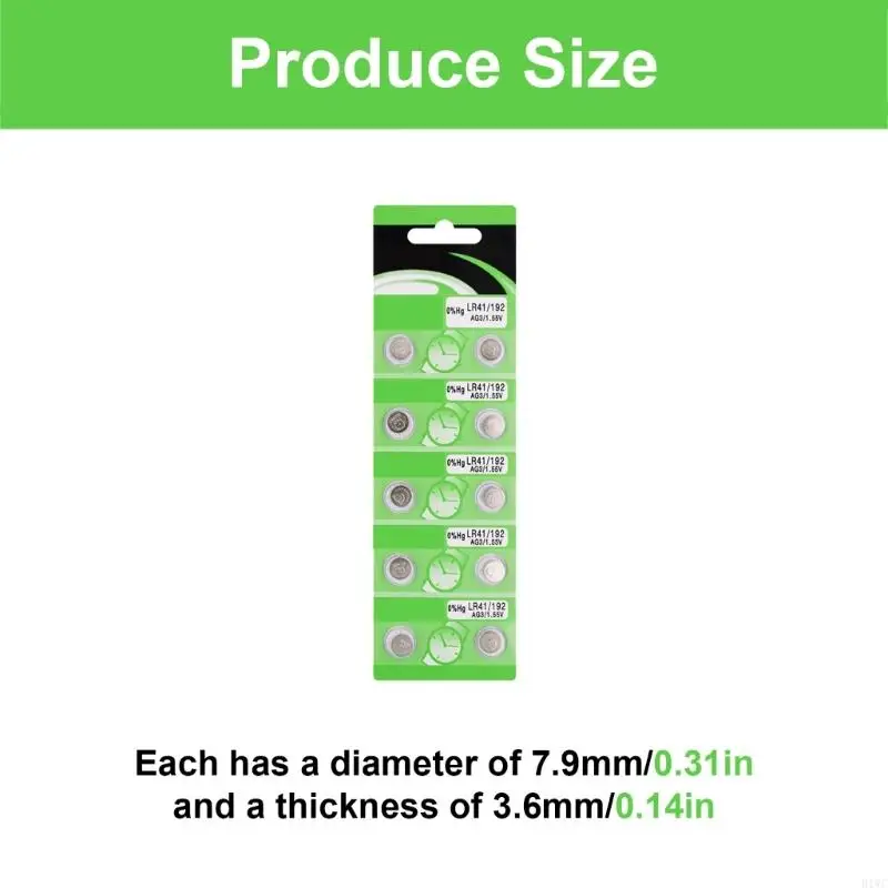 Батарея LR41 Ag3 10/20peeces