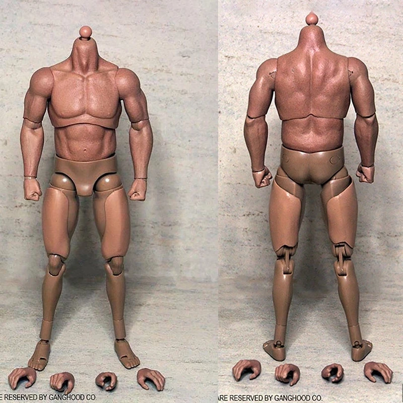 1:6 мускулистый и сильный солдат, подходящий для злодеев, арнольдов и других кукол, модель в наличии