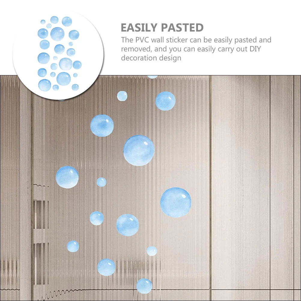 Настенный декор с пузырьками наклейка сделай сам для гостиной пилинг и наклейки