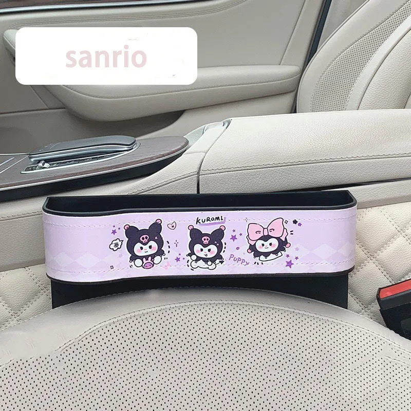

2023 Sanrio аниме Kuromi Cinnamoroll почтовый зазор сумка для хранения интерьера автомобиля Органайзеры для хранения