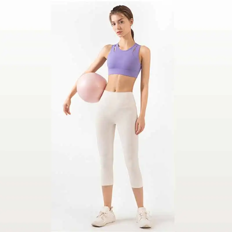 

Quick Dry Sports Bra Women Underwear Fitness Yoga Tank Crop Top Athletic Vest Gym Shirt Sport High Elastic Running Sportswear