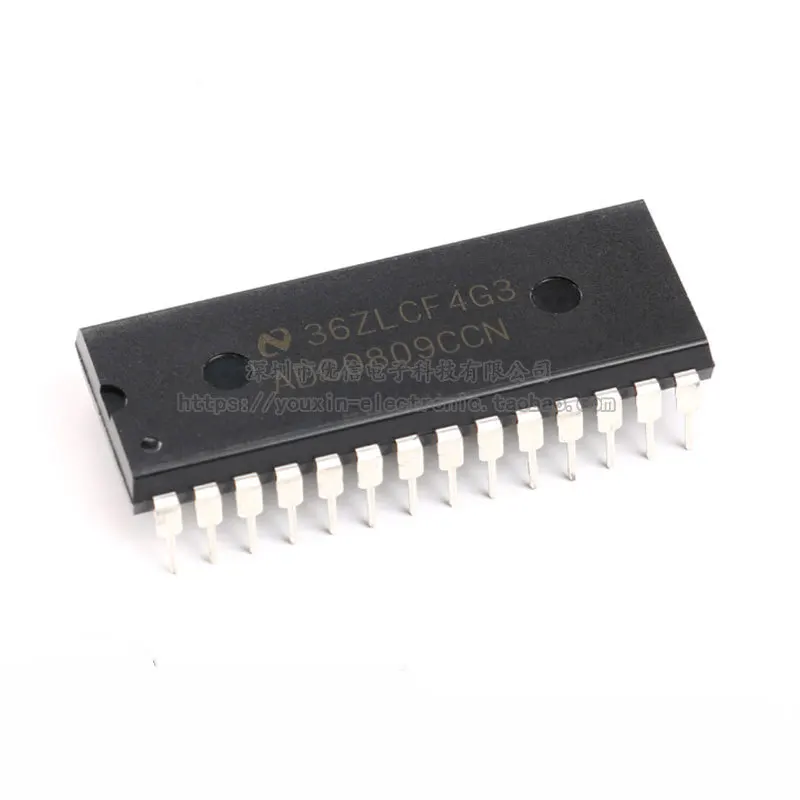 

10PCS ,In-line ADC0809CCN 8-bit Analog-to-digital A/D Converter DIP-28