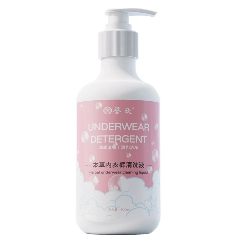 

500ml Underwear Laundry Detergent Pregnant Women Hand Wash Supplies for Indoor Outdoor Traveling Camping Portable Gift