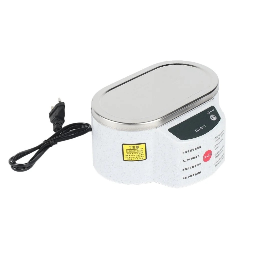 

Mini Ultrasonic Cleaner Bath For Cleaning Necklace Glasses Board