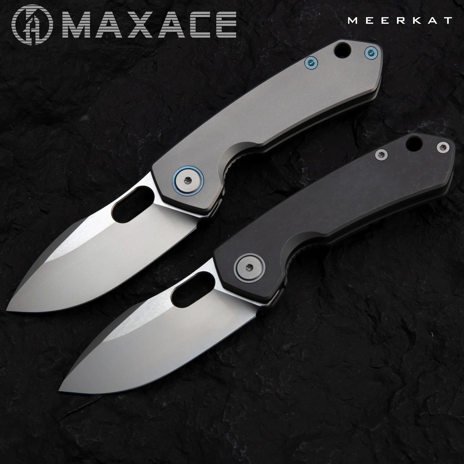 Складной нож Maxace Meerkat TC4 рукоятка CPM -S90V лезвие Edc охотничий инструмент для кемпинга тактические ножи для выживания подарок
