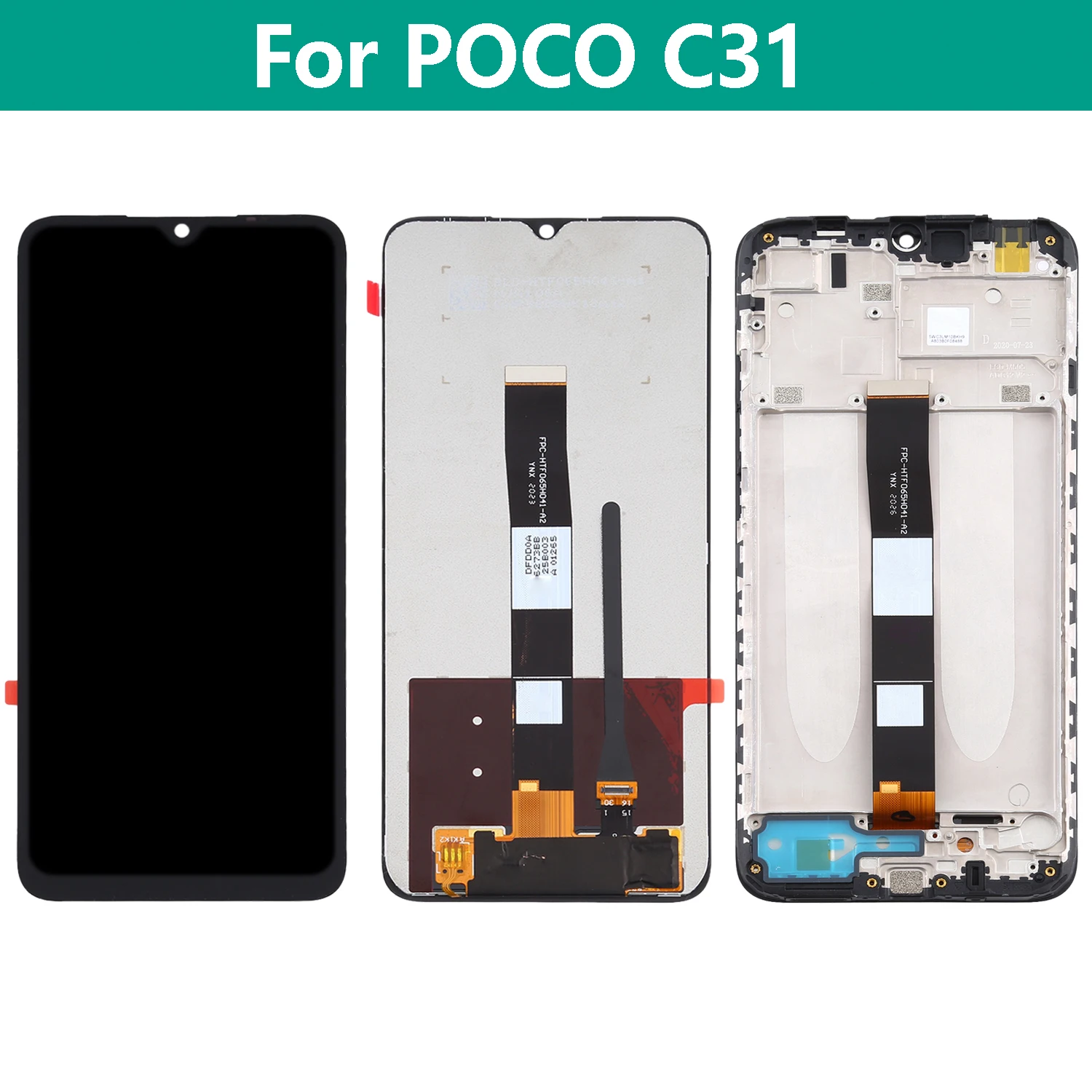 

Оригинальный ЖК-дисплей для POCO C31 22031116AI MZB0A0MIN MZB0A0KIN 211033MI