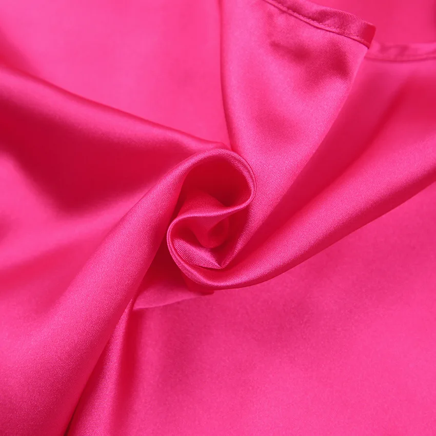 Purple Color Women Sexy Cami Top Pajamas Set Summer Female Pyjamas Shorts Plain Color Satin Sleepwear