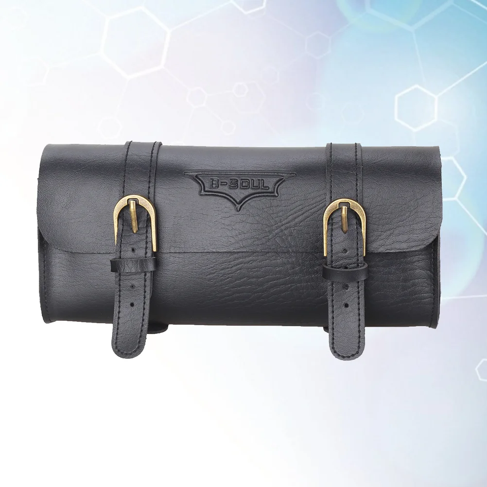 

Bikes Front Handlebar Bag Saddle Pack Vintage Artificial Bicycle Pouch Waist