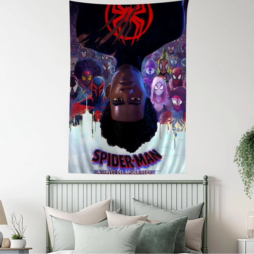 Человек-паук по стихам аниме-гобелен подвесной Таро хиппи настенные коврики