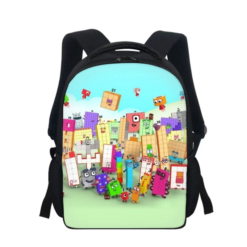 Number Blocks Shool Bags for Kids Boys Girls Mini Bookbags Kindergarten Baby Rucksacks Back to School Children's Book Bag 2023