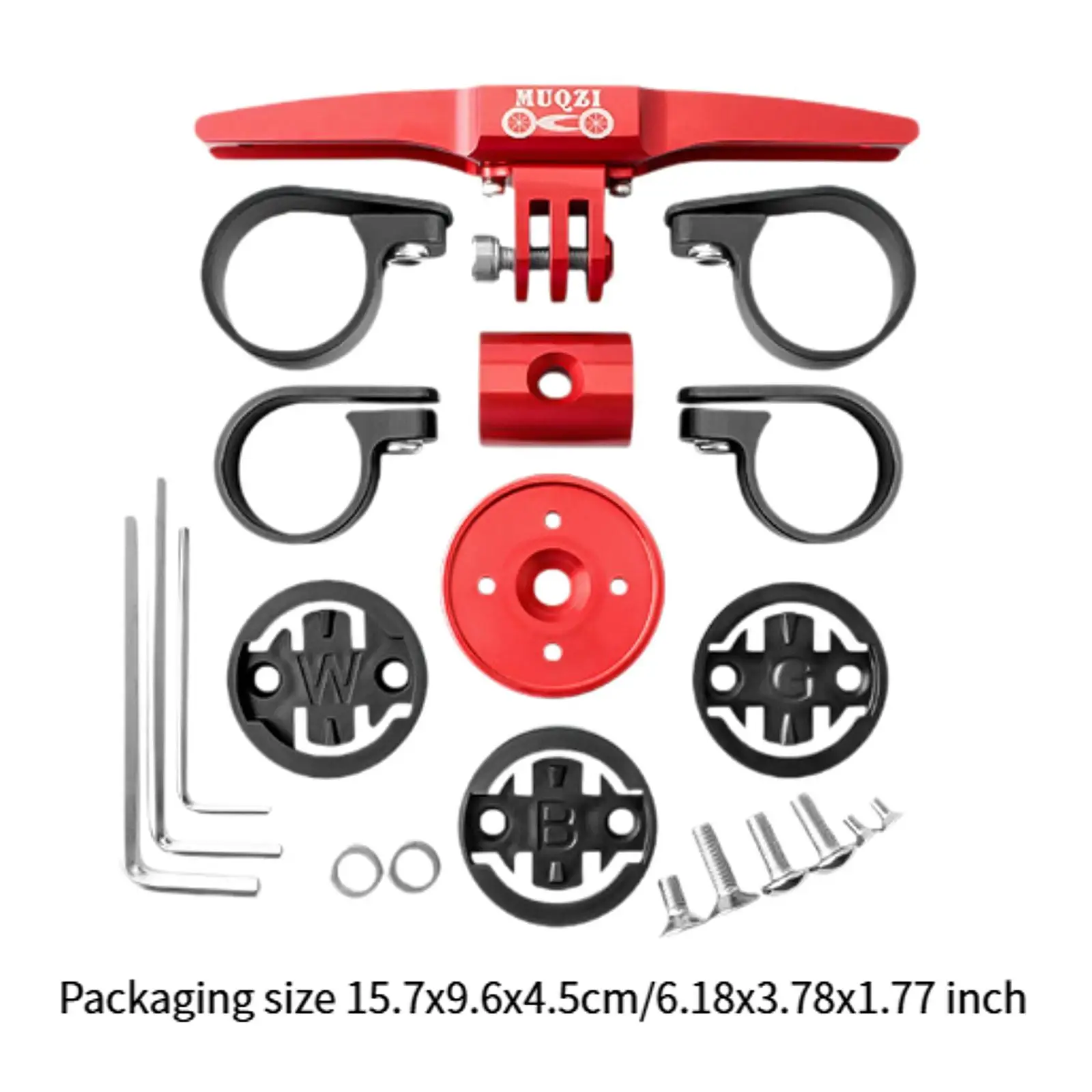 Черное крепление для компьютера или велосипеда