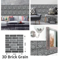 1020pcs 3d 30x30cm brick grain wall sticker self adhesive wall paper bathroom wall stickers marble pattern pvc waterproof