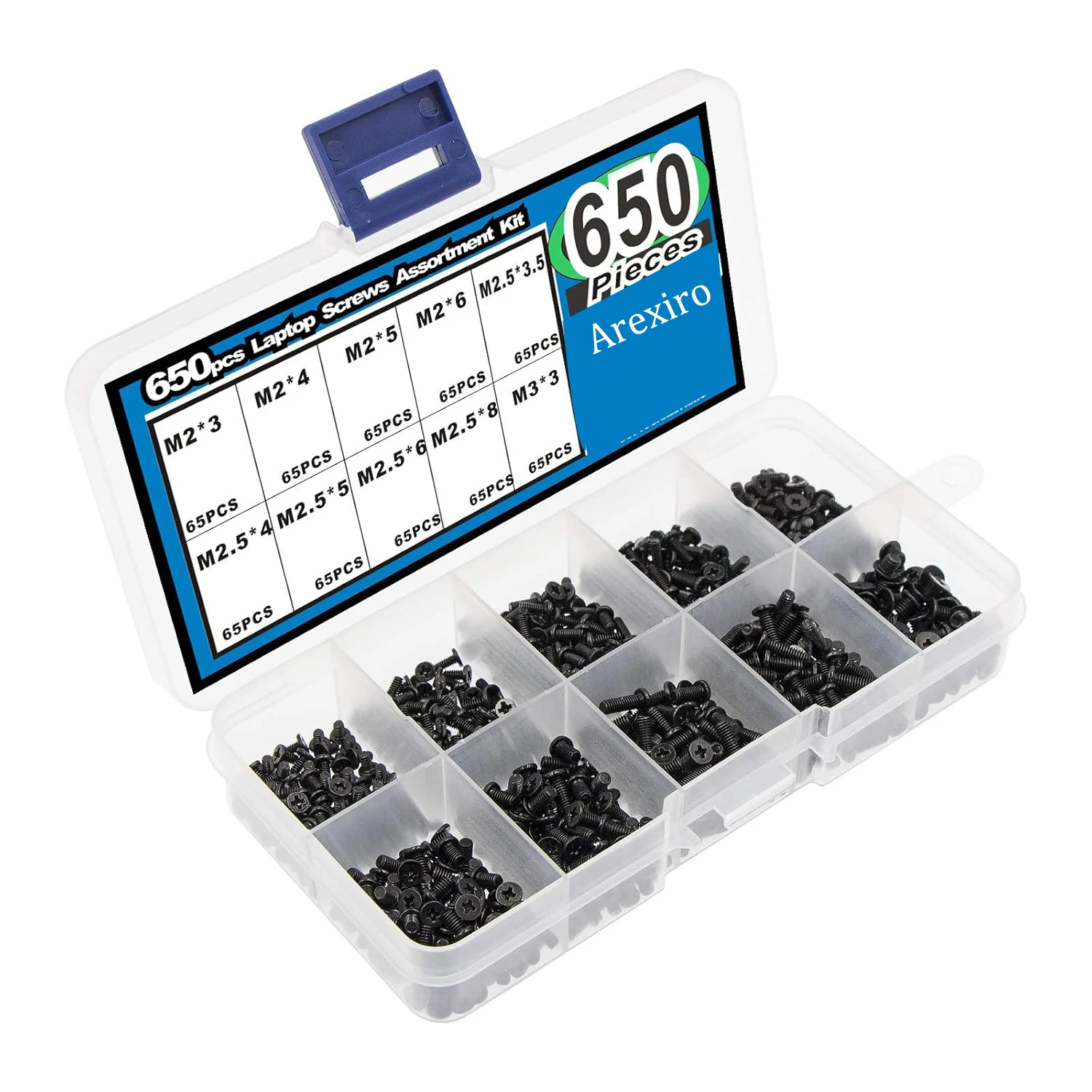 Набор винтов для ноутбука из углеродистой стали настольного M2 M2.5 M3 SSD IBM HP Dell Lenovo