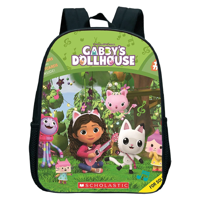 Кукольный домик Габби рюкзаки для детского сада школьный рюкзак с принтом кота