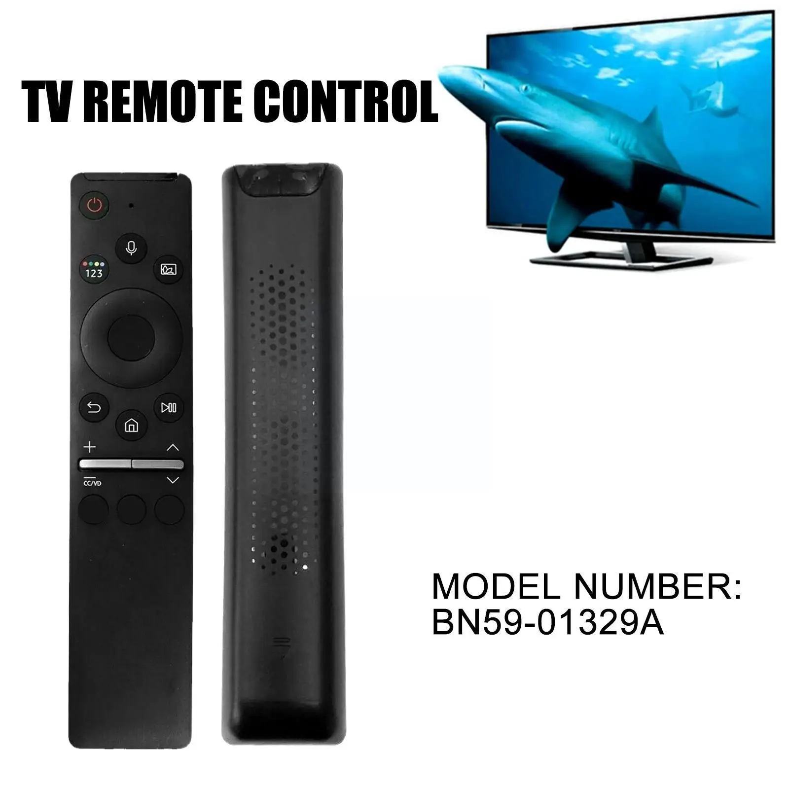 

BN59-01329A Voice Smart Remote Replacement Fit For Samsung QLED 8K UHD TV 2020 Models-LS01T Q80T Q70T U1W7