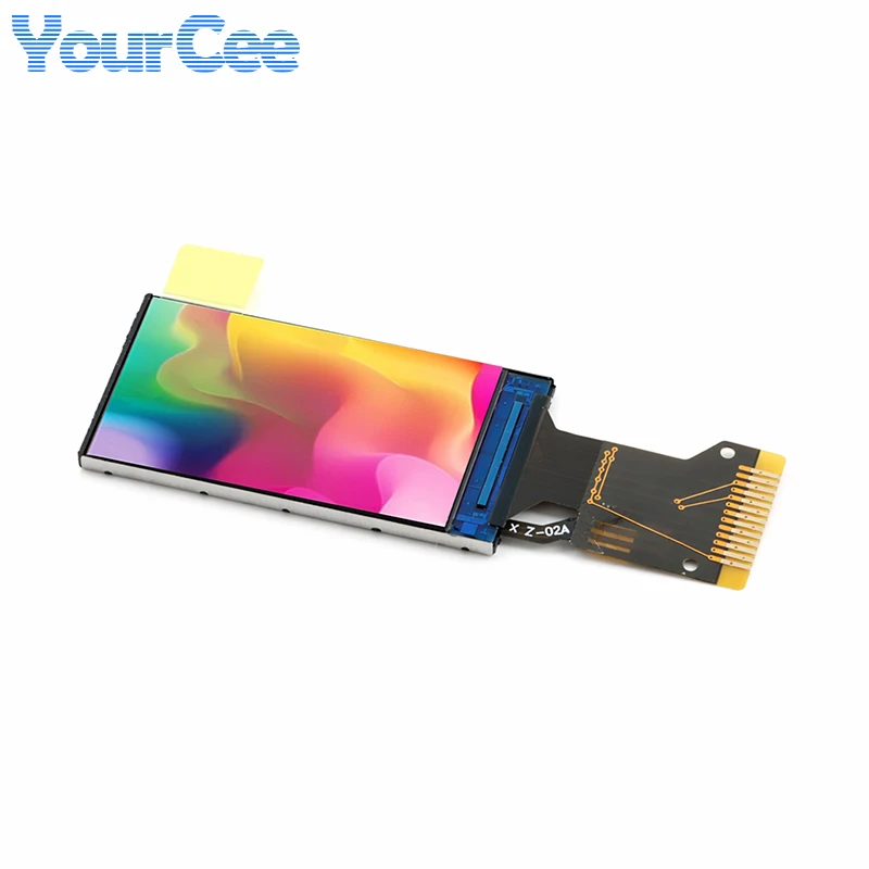 Фото 1,06-дюймовый TFT-дисплей HD IPS LCD, полноцветный экран без корпуса, 1,06 дюйма, драйвер GC9107, последовательный порт, экран 96*160, 96x160, 13-контактный, тип с пайкой №4