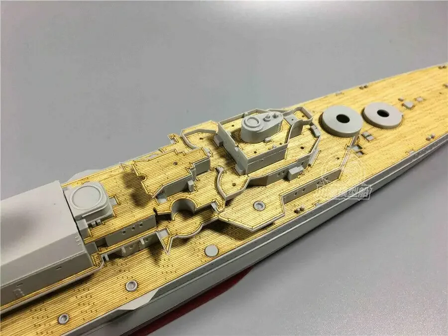 CY 350035 Деревянная колода в масштабе 1/350 для модели немецкого Blucher Trumpeter 05346.