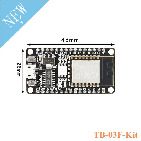 TB-01 TB-02 TB-03 TB-03F TB-04 Bluetooth-совместимая плата светильник ением BLE 5,0 сетчатый прозрачный сетевой модуль передачи