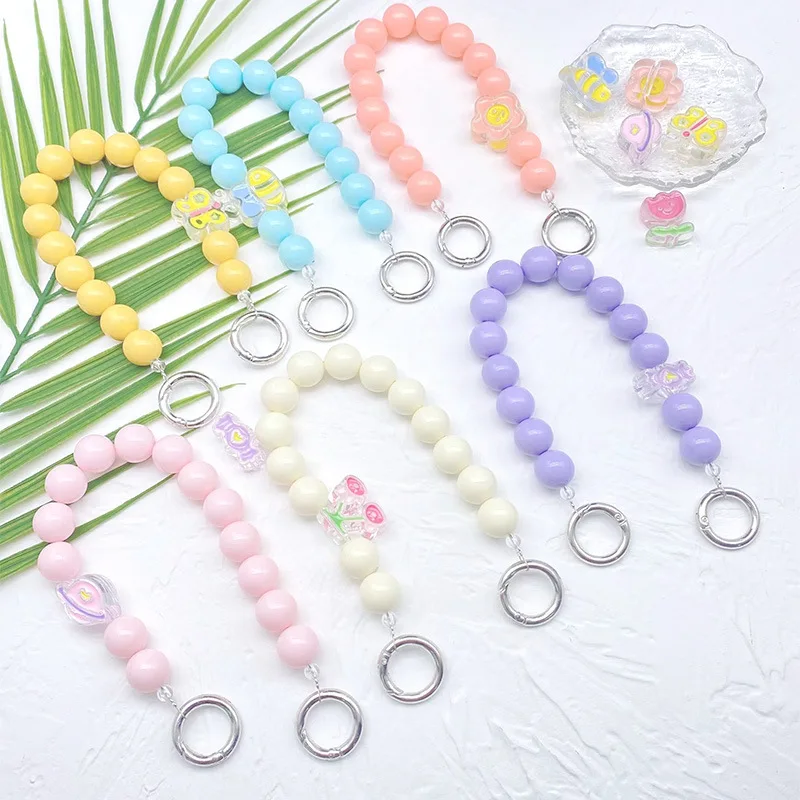 

Креативная длинная искусственная цепочка, милые конфетные животные, искусственная Обложка, цепочка для браслета, аксессуары для багажа, од...