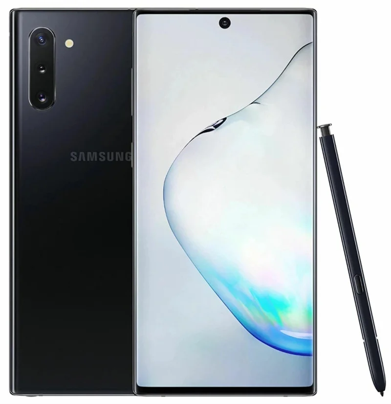Ceny Samsung Galaxy Note10 5G N971N 256GB ROM 12GB RAM 16 MP Pojedyncza Karta Oryginalny Telefon