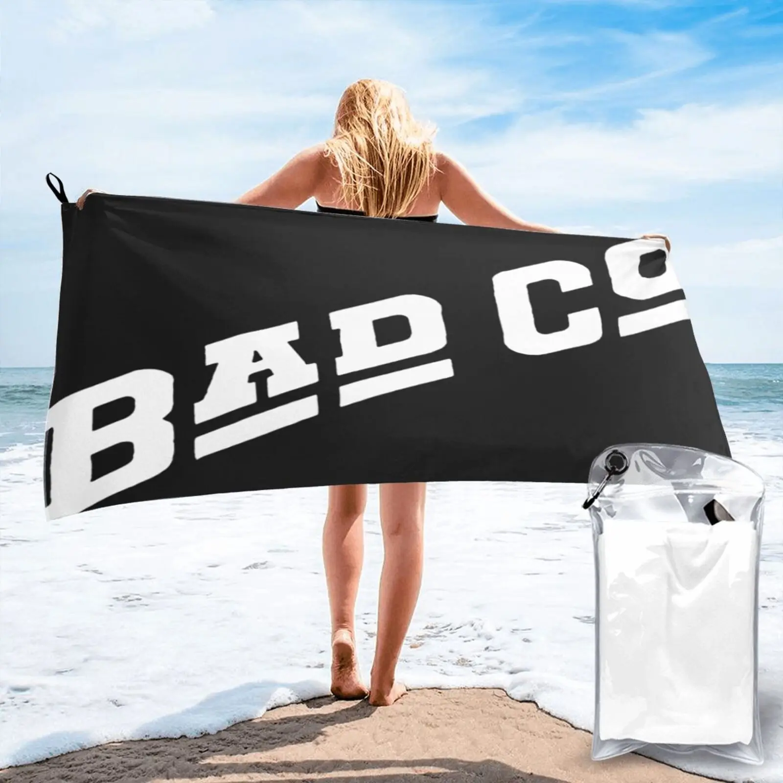

Подарочный браслет плохой компании Bad Co, пляжное полотенце, полотенце, банное полотенце для ванной, набор аксессуаров для ванной комнаты, по...