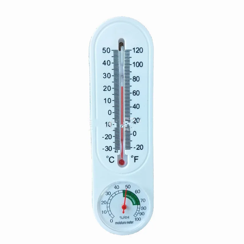 

23cm Long Wall Hanging Thermometer Humidity Meter Hygrometer Breeding Temperature Controller Indoor Wall-mounted Greenhouse