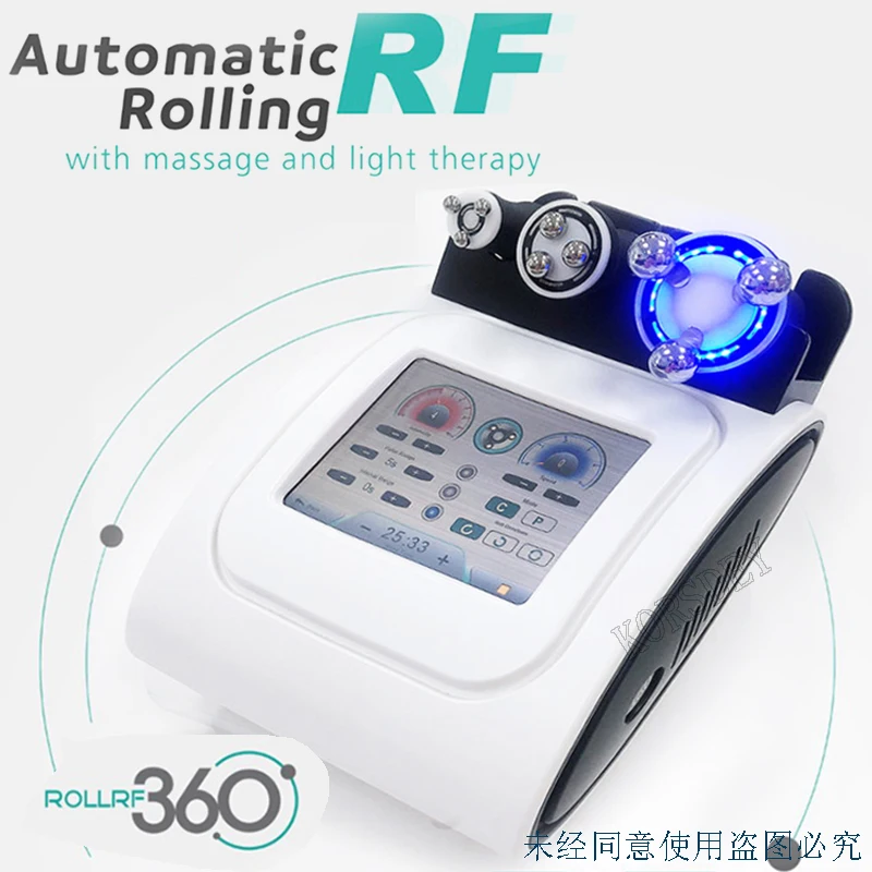 

Easy To Operate Mini RF Wrinkle Removal Body Shaping Machine 360 Degree Roll Active Rotating RF Face Lifting Skin Tightening