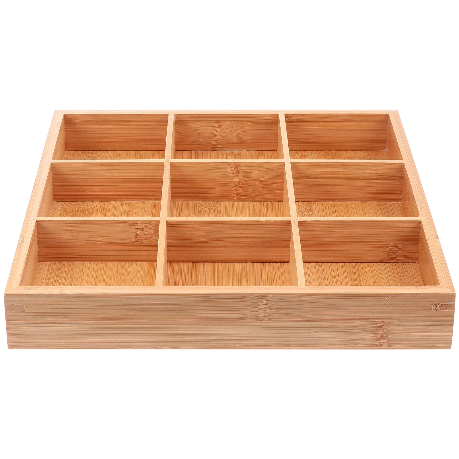

Vegetable Platter Multi-purpose Bamboo Tray Fruit Plate Desktop Food Multifunctional
