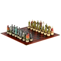 war chess set stalin zhukov 3d painted chess pieces a variety of styles for you to choose table games luxury soviet vs germany