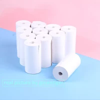 9 roll printable sticker paper direct thermal paper with self adhesive 5725mm for pocket white colorful printer paper 2022