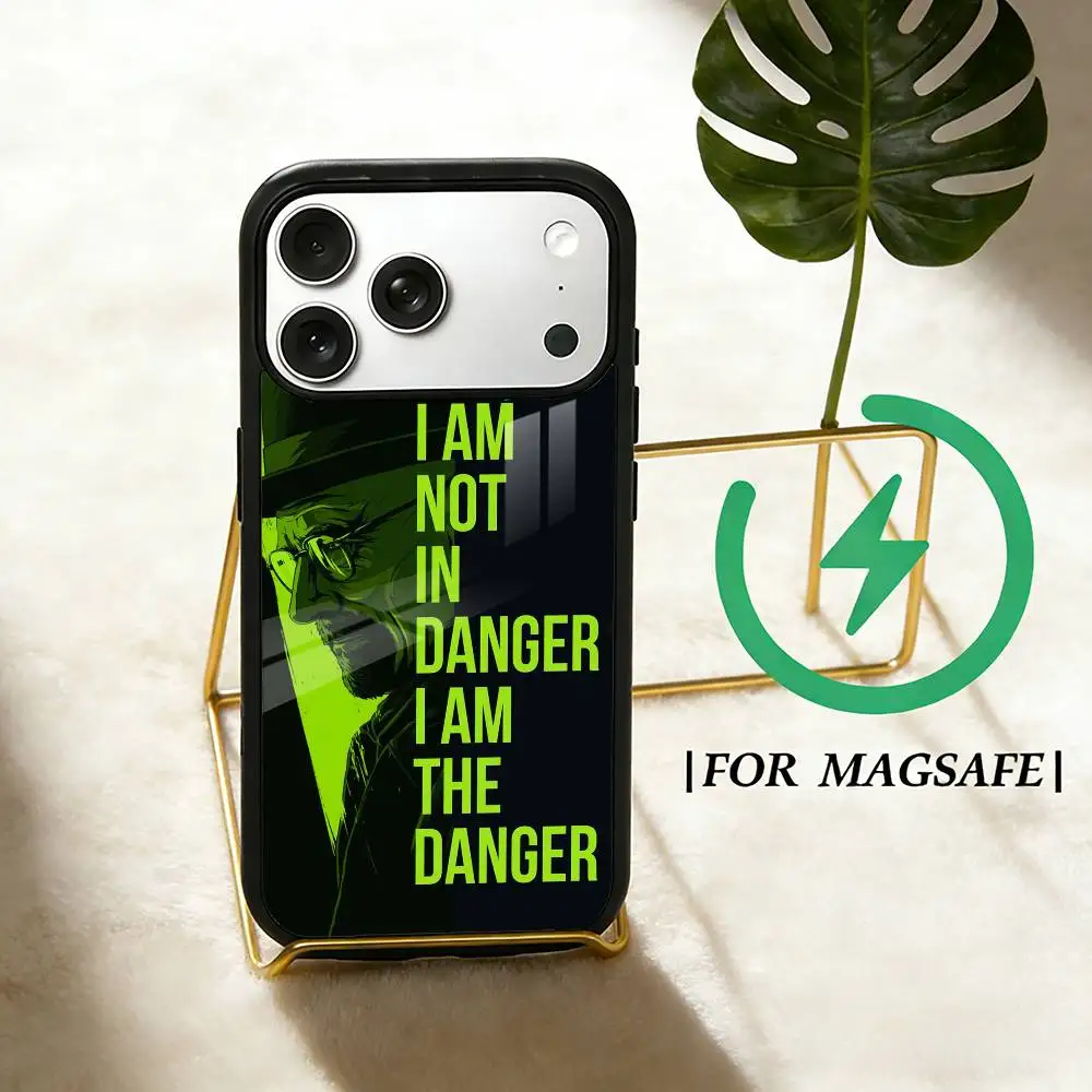 Фото Новый чехол для телефона B-Breaking Bad для iPhone 17, 16, 15, 14, 13, 12, Plus, Pro, Max с поддержкой магнитной беспроводной зарядки Magsafe №5