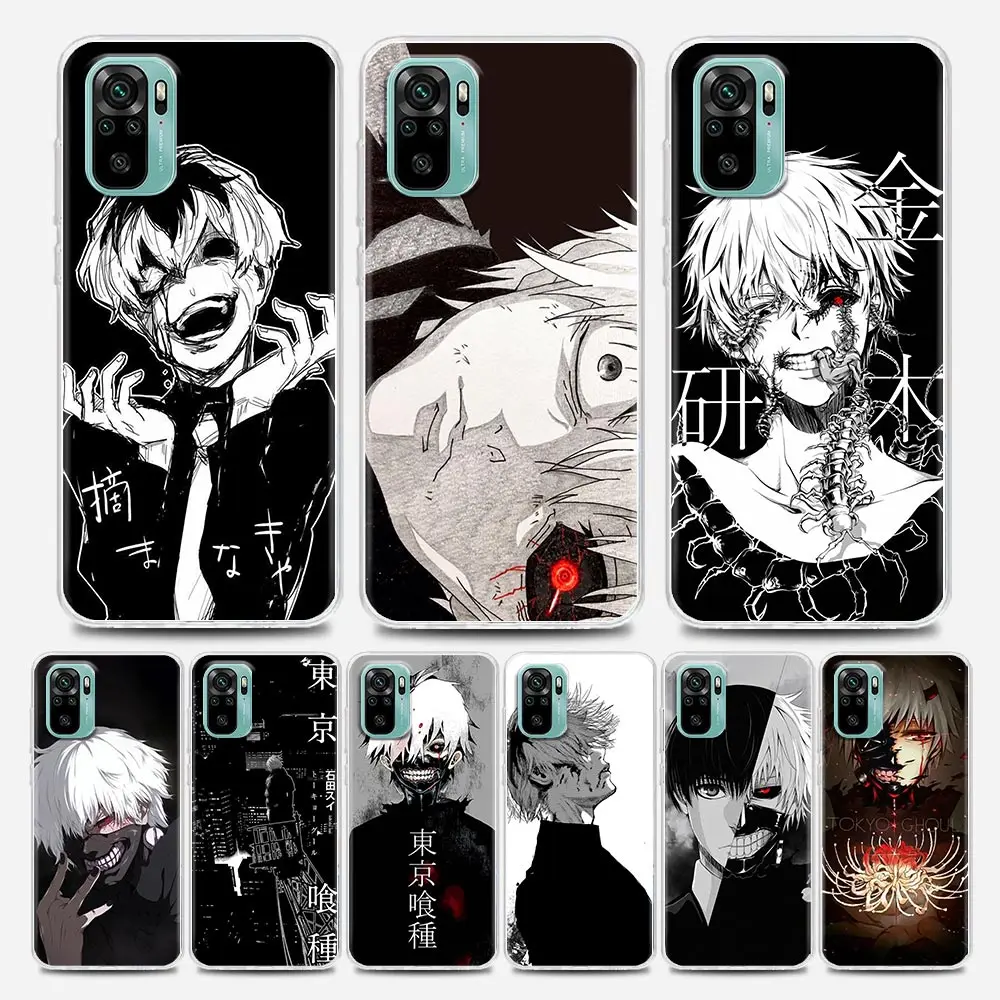 

Tokyo Ghoul Anime Kaneki Ken Clear Redmi Case for Note 7 8 9 10 5G 4G 8T Pro Redmi 8 8A 7A 9A 9C K20 K30 K40 Y3 Soft Silicon