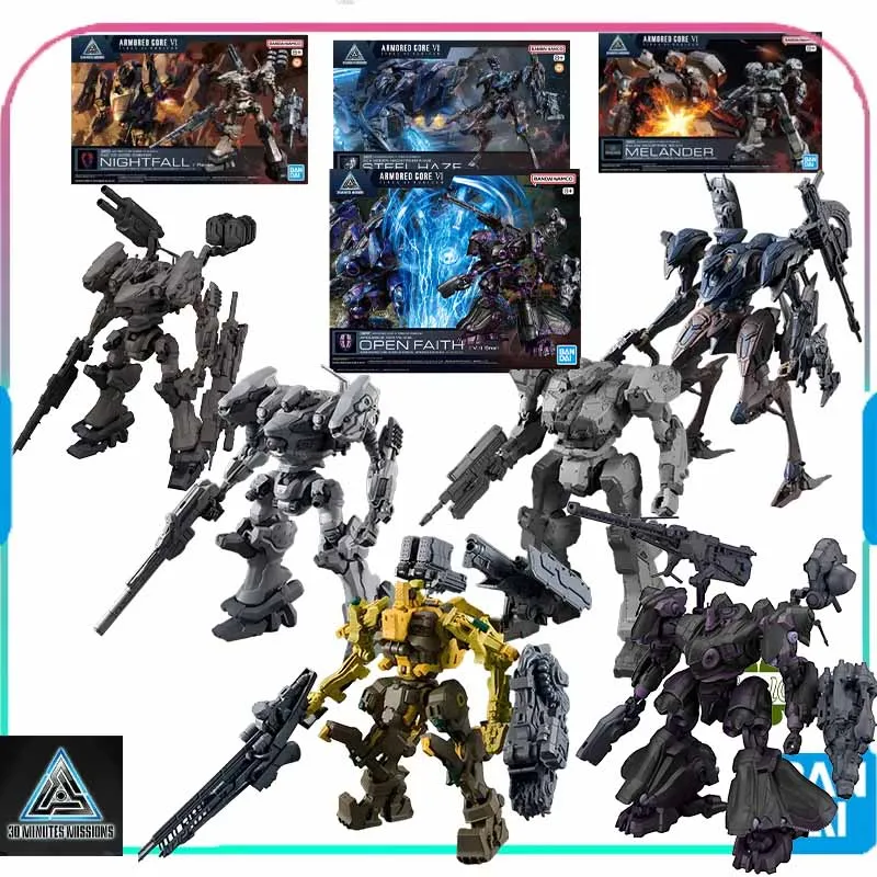 Фото Hot Bandai Genuine Up to 30mm Armor Core Rad Cc-2000 Ordpen Faitm Armor Core Vi Rubicon Flame Gun Add Ve-40a Dpen Faitm В наличии №1