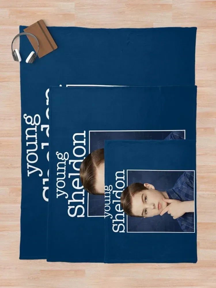 Молодой Шелдон плед одеяло очень большой большие мягкие кровати модные одеяла