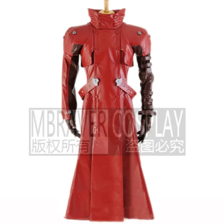 Фото Vash the Stampede Косплей Униформа Костюм Хэллоуин Рождественская вечеринка Униформа на заказ Любой размеры №1