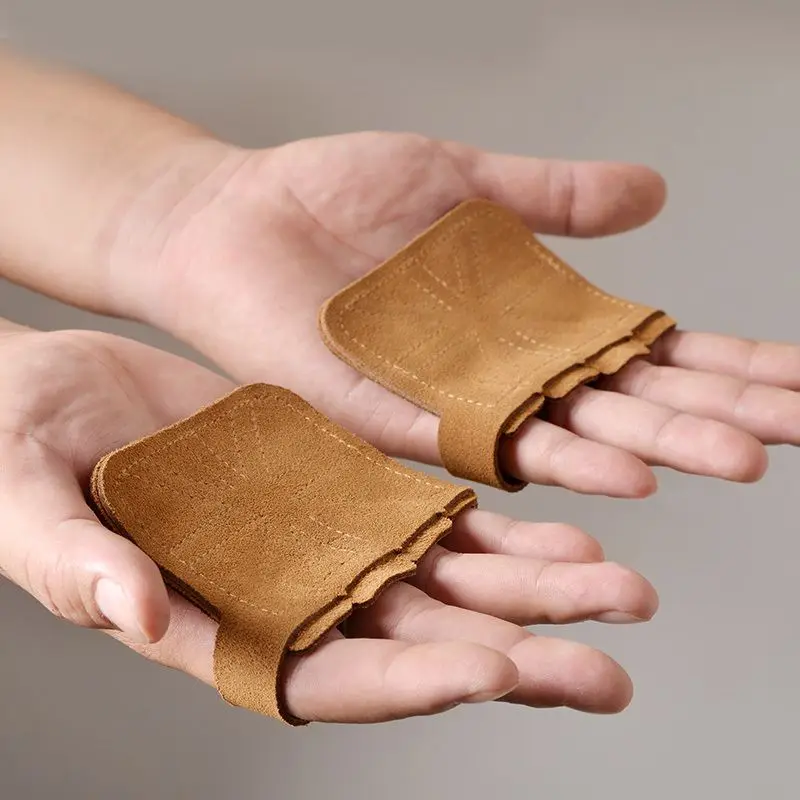 Перчатки для фитнеса с натяжным захватом мужские перчатки четырьмя пальцами