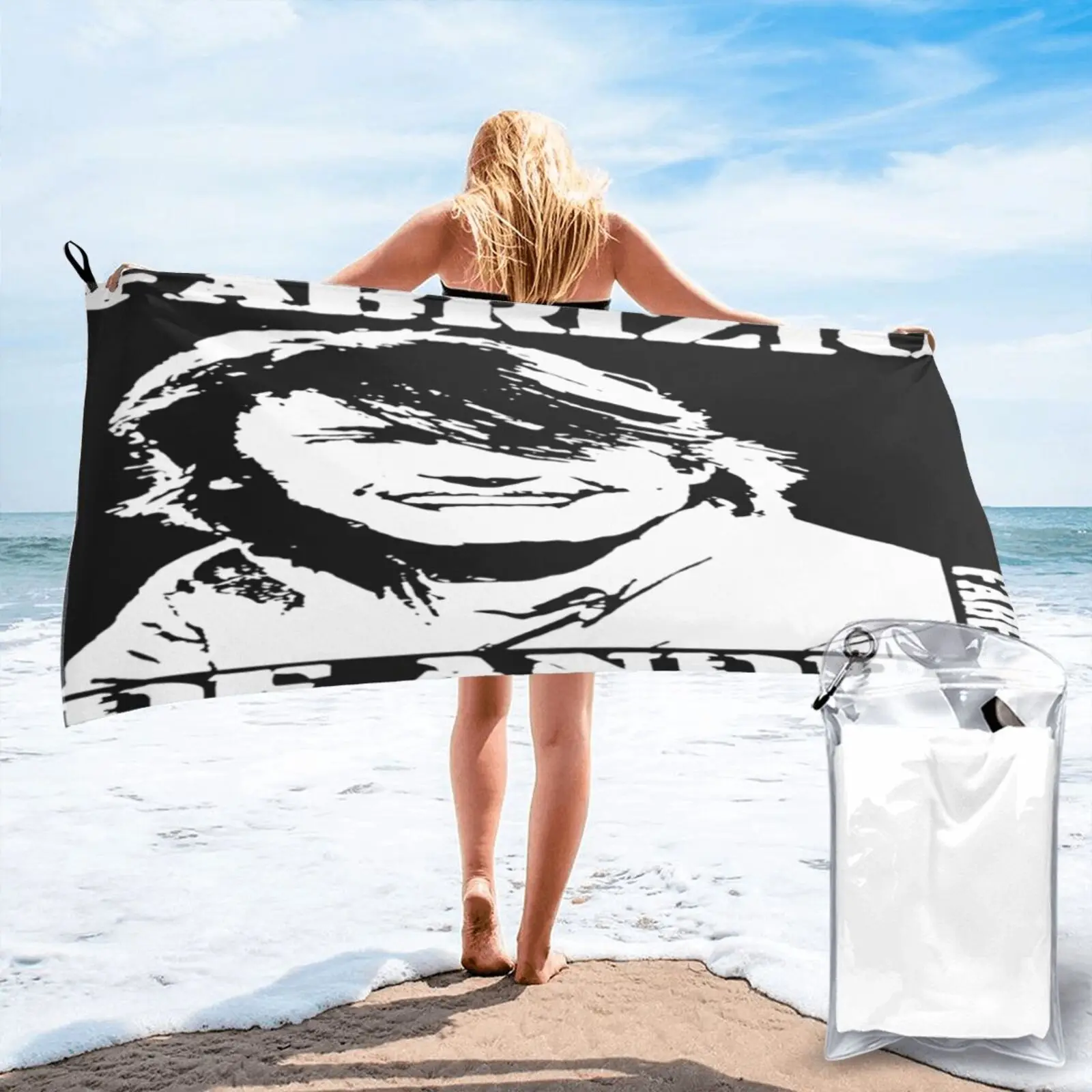 

Personalizzata Fabrizio De Andre Beach Towel Beach Mat Large Beach Towel Towels For Home Terry Towels Bath-House For The Beach