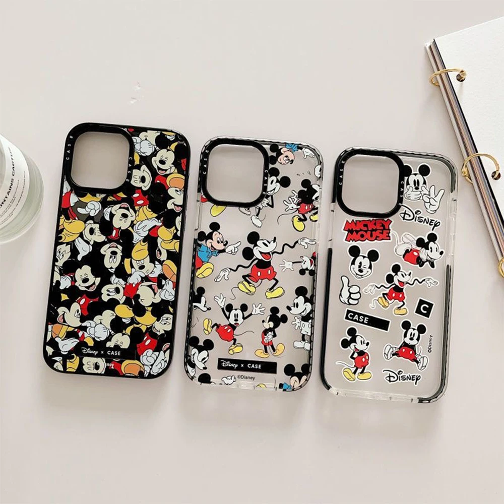 

Disney Mickey brand joint name Phone Cases For iPhone 14 13 12 11 Pro Max XR XS 14pro MAX X Back Cover